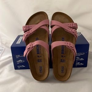 NWT BIRKENSTOCK Franca sandal size 39 N (US 8-8.5) in Orchid color